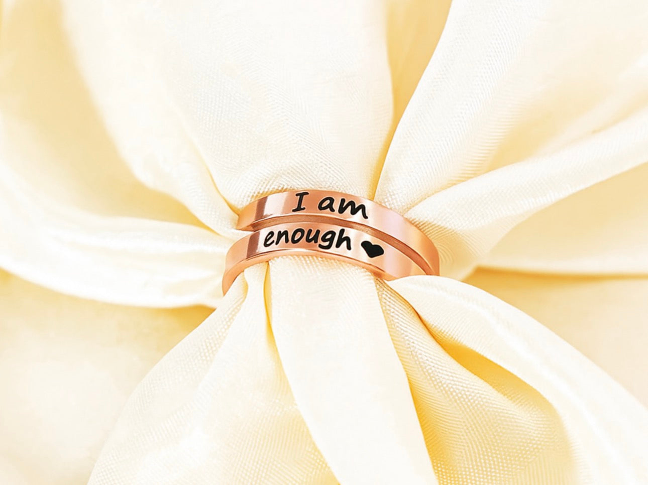 I Am Enough Ring
